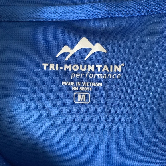 Blue button down tee shirt - Picture 6 of 7